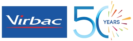 Logo Virbac 50 jaar